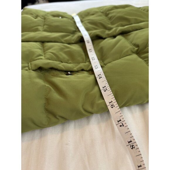 Abercrombie & Fitch Women's Puffer Vest Size S Green Down/Feather Blend Y2k - Picture 11 of 12